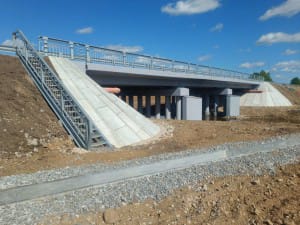 В Вологодской области отремонтировали мост через реку Андангу